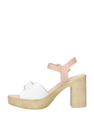 WOMEN'S SANDAL - NERO GIARDINI WHITE - E617013D 4