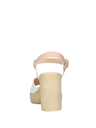 WOMEN'S SANDAL - NERO GIARDINI WHITE - E617013D 5