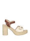 WOMAN'S SANDAL - NERO GIARDINI SAND - E617013D 1