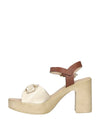 WOMAN'S SANDAL - NERO GIARDINI SAND - E617013D 4