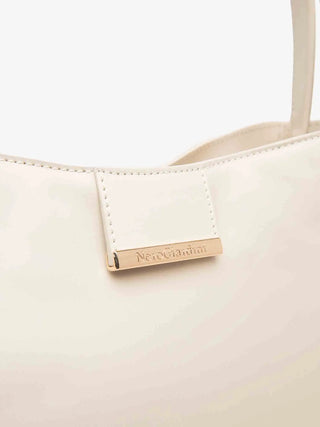 WOMEN'S SHOULDER BAG - NERO GIARDINI CREAM - E644151D 3