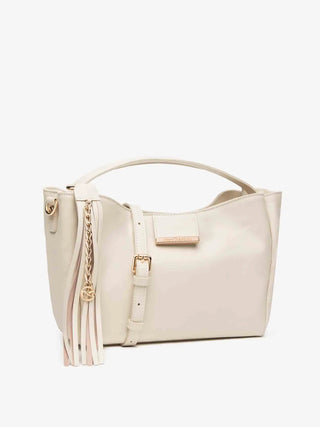 WOMEN'S HANDBAG - NERO GIARDINI CREAM - E644152D 2
