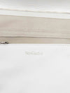 WOMEN'S SHOULDER BAG - NERO GIARDINI WHITE - E644162D 4