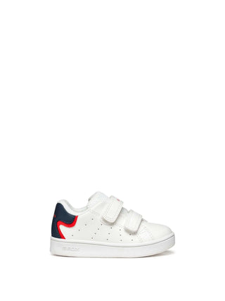 CHILDREN'S SNEAKERS - GEOX WHITE-MULTI - B365LA 000BC
