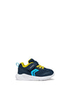 KIDS' SNEAKERS - GEOX NAVY-YELLOW - B454UC 01454 1