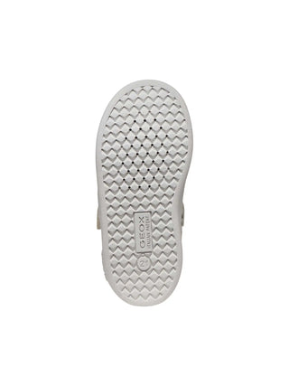 KIDS' SNEAKERS - GEOX WHITE-RED - B455LA 000BC 6