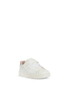 GIRLS' SNEAKERS - GEOX WHITE-SILVER - B455MA 0BCKC 2