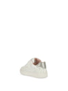 GIRLS' SNEAKERS - GEOX WHITE-SILVER - B455MA 0BCKC 3
