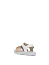 GIRL'S SANDALS - GEOX WHITE-GOLD - B455TB 054AJ 4