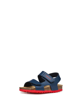 SANDALO BAMBINO - GEOX NAVY-ROSSO - B552QB 000BC 2
