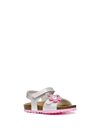 GIRL'S SANDAL - GEOX WHITE - B552RD 000NF 3