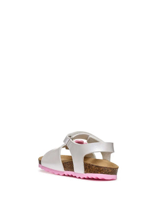 GIRL'S SANDAL - GEOX WHITE - B552RD 000NF 4