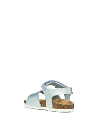 GIRL'S SANDAL - GEOX GREEN - B552RD 000NF 3