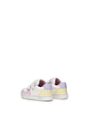 GIRLS' SNEAKERS - GEOX WHITE-YELLOW - B555MA 000BC 2