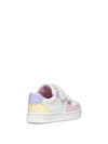GIRLS' SNEAKERS - GEOX WHITE-YELLOW - B555MA 000BC 5