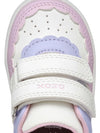 GIRLS' SNEAKERS - GEOX WHITE-YELLOW - B555MA 000BC 8
