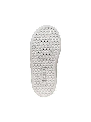 GIRLS' SNEAKERS - GEOX WHITE-LILAC - B555MA 000BC 6