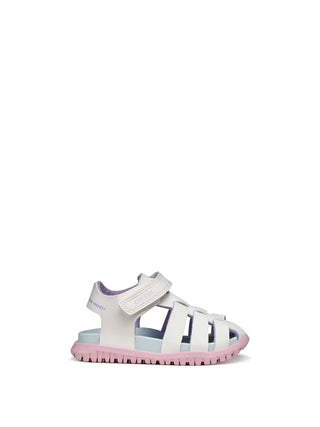RAGNETTO BAMBINA - GEOX BIANCO-ROSA - B556BA 000BC 1