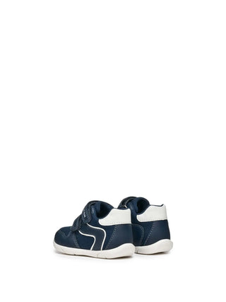CHILDREN'S SNEAKERS - GEOX NAVY-WHITE - B556CA 05410 3