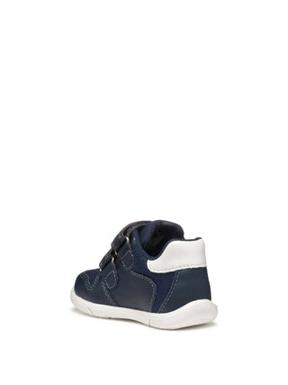 CHILDREN'S SNEAKERS - GEOX NAVY-WHITE - B556CA 05410 5
