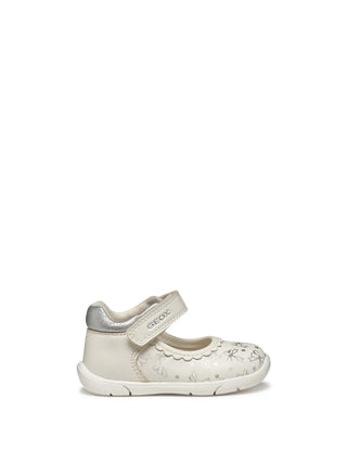 BALLERINA BAMBINA - GEOX BIANCO-ARGENTO - B556DB 054AJ