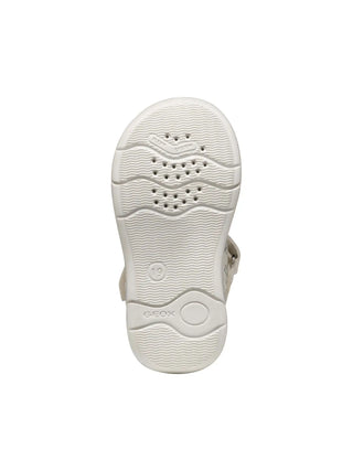 BALLERINA BAMBINA - GEOX BIANCO-ARGENTO - B556DB 054AJ 6