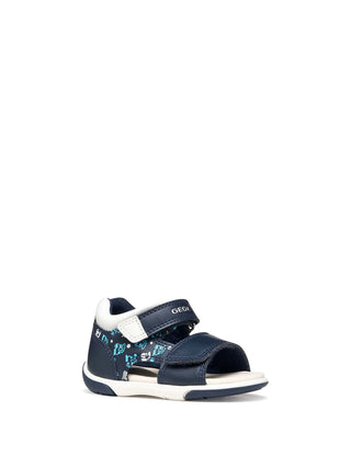 SANDALO BAMBINO - GEOX NAVY-BIANCO - B556EA 05404 2