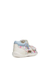 GIRL'S SANDALS - GEOX WHITE-BLUE - B556FC 05404 4