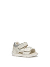 SANDALO BAMBINA - GEOX BIANCO-ARGENTO - B556FD 000BC 2
