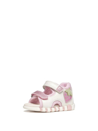 SANDALO BAMBINA - GEOX BIANCO-ROSA - B6517A 054GN 2