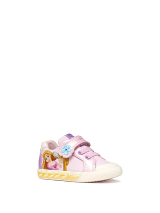 GIRLS' SNEAKERS - GEOX PINK-LILAC - B651MA 011AJ 2