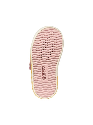 GIRLS' SNEAKERS - GEOX PINK-LILAC - B651MA 011AJ 6