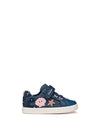 GIRLS' SNEAKERS - GEOX BLUE-PINK - B651MB 00954 1