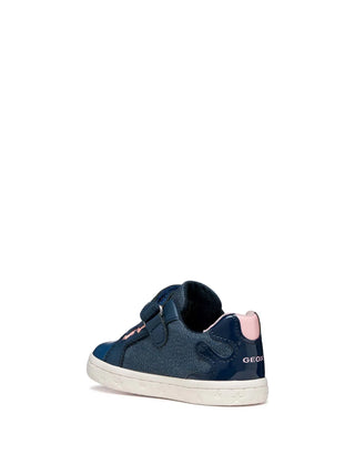 GIRLS' SNEAKERS - GEOX BLUE-PINK - B651MB 00954 3