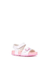 GIRL'S SANDAL - GEOX WHITE-PINK - B652RA 000BC 2