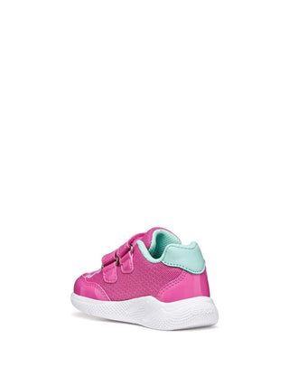 GIRLS' SNEAKERS - GEOX FUCHSIA - B654TA 0GNHH 3