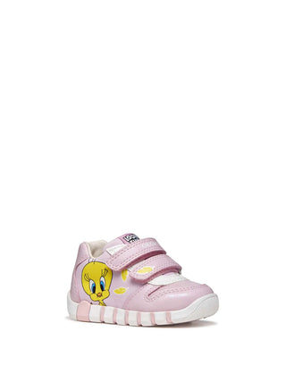UNISEX CHILDREN'S SNEAKERS - GEOX PINK - B6558B 011BC 2