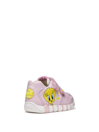 UNISEX CHILDREN'S SNEAKERS - GEOX PINK - B6558B 011BC 4