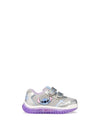 GIRLS' SNEAKERS - GEOX SILVER-LILAC - B6561C 0AJAS 1
