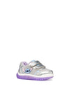 GIRLS' SNEAKERS - GEOX SILVER-LILAC - B6561C 0AJAS 2