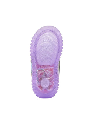 GIRLS' SNEAKERS - GEOX SILVER-LILAC - B6561C 0AJAS 6