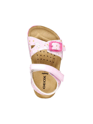 SANDALO BAMBINA - GEOX ROSA-MULTI - B922RA 000FC 5