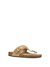 WOMEN'S FLIP-FLOPS - GEOX TAUPE - D35LSK 00032 2