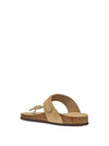 WOMEN'S FLIP-FLOPS - GEOX TAUPE - D35LSK 00032 3