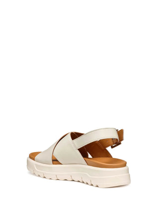 WOMAN SANDAL - GEOX WHITE - D45SZE 00085 3