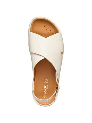 WOMAN SANDAL - GEOX WHITE - D45SZE 00085 5