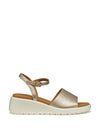 WOMEN'S SANDALS - GEOX GOLD - D550EA 000NF 1