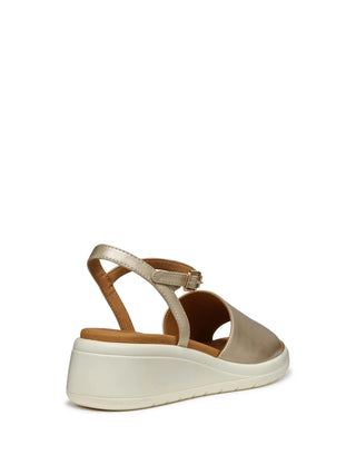 WOMEN'S SANDALS - GEOX GOLD - D550EA 000NF 4