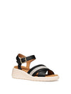 WOMEN'S SANDAL - GEOX BLACK - D550EG 05411 2