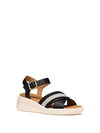 WOMEN'S SANDAL - GEOX BLACK - D550EG 05411 2